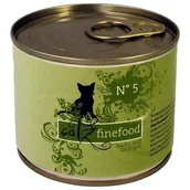 Mokra karma dla kotów - Catz Finefood N.05 Łosoś puszka 400g / 4260101760937 - miniaturka - grafika 1