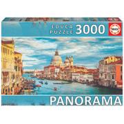 Puzzle - Educa de Venise. Puzzle Panoramique pices Seria Panorama. Canal Grande Venedig. Puzzle panoramiczne z 3000 części. Ref. 19053 19053 - miniaturka - grafika 1