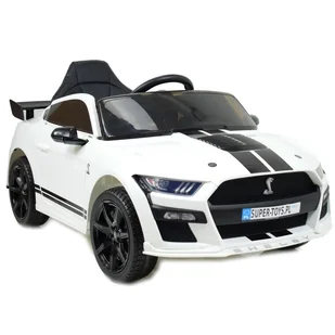 FORD MUSTANG SHELBY GT500 NA AKUMULATOR, MIĘKKIE KOŁA, MIĘKKIE SIEDZENIE/CH9969 - Pojazdy elektryczne dla dzieci - miniaturka - grafika 1