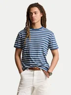 Koszulki męskie - Polo Ralph Lauren T-Shirt 710934662006 Niebieski Classic Fit - miniaturka - grafika 1