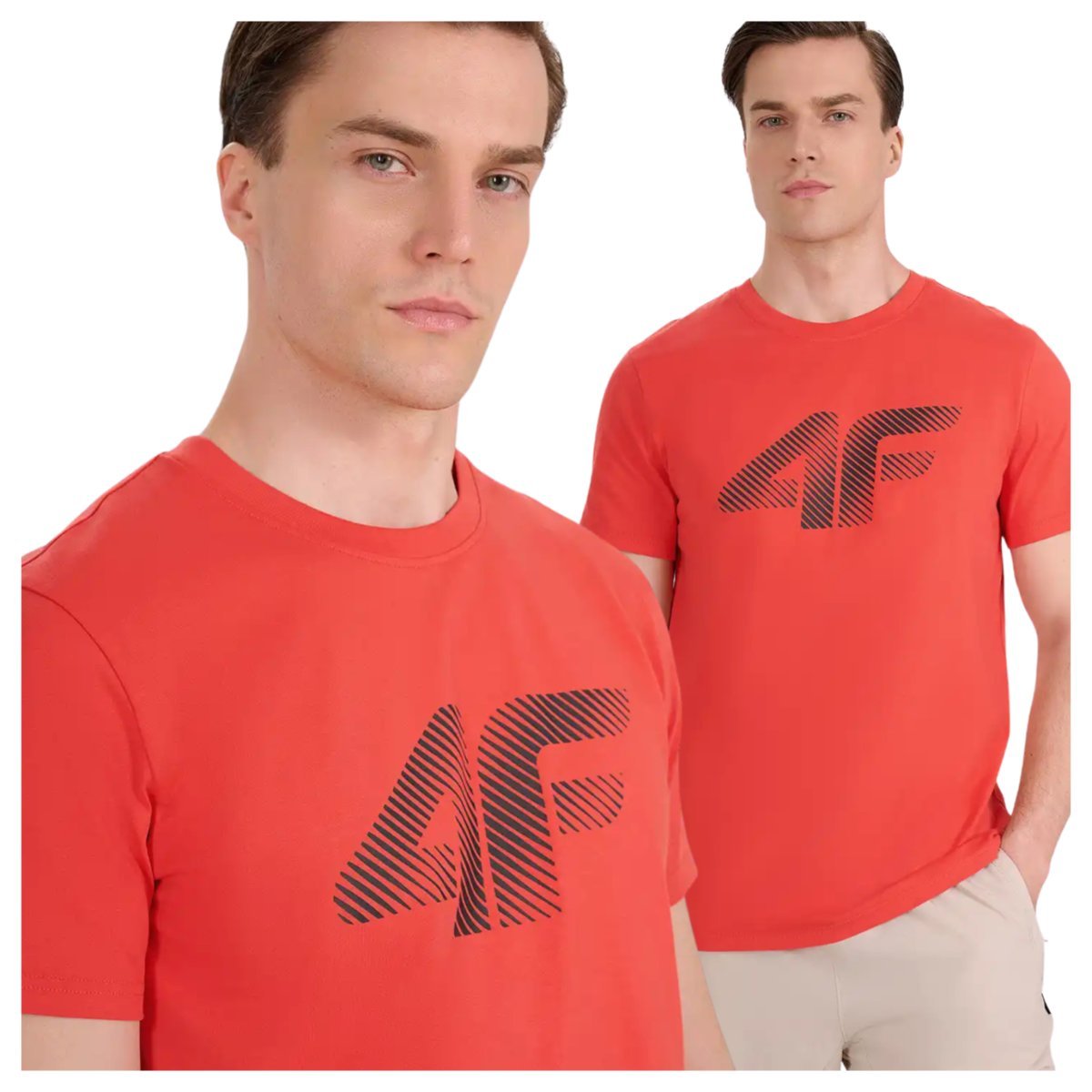 Koszulka męska 4F 4FWMM00TTSHM2257-062S #N/D Roz. XXL