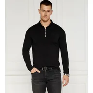 Koszule męskie - Karl Lagerfeld Polo | Regular Fit - miniaturka - grafika 1