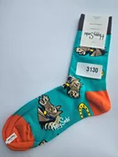 Skarpetki męskie - Kolorowe skarpety Happy Socks unisex rozmiar 41-46 (3130) - miniaturka - grafika 1