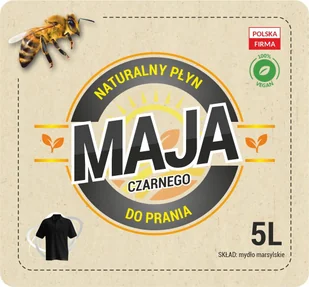 Ekologiczny Płyn do prania Maja do czarnego- 4,5L - Środki do prania - miniaturka - grafika 1
