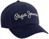 Czapki damskie - Pepe Jeans Męska czapka z daszkiem Gilbert, Niebieski (Dulwich), Rozmiar uniwersalny - miniaturka - grafika 1