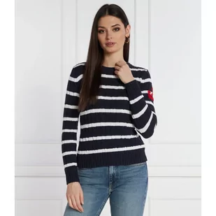 POLO RALPH LAUREN Sweter ANCHR STP | Regular Fit - Swetry damskie - miniaturka - grafika 1