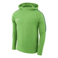 Bluzy dla chłopców - Nike Chłopięca bluza z kapturem Dry Academy18 Football aj0109 - miniaturka - grafika 1