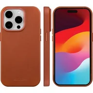 Etui i futerały do telefonów - DBRAMANTE1928, Etui do Apple iPhone 15 Pro Max Roskilde, kompatybilne z MagSafe, jasnobrązowe - miniaturka - grafika 1