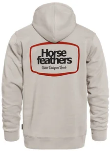 bluza męska HORSEFEATHERS BRONCO SWEATSHIRT Cement - Bluzy męskie - miniaturka - grafika 1