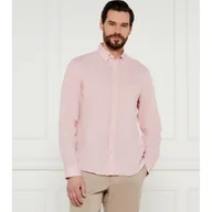 Koszule męskie - BOSS BLACK Lniana koszula H-LIAM-BD-E-C1-243 Regular Fit - miniaturka - grafika 1
