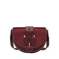 Torebki damskie - Fossil Torebka Damska Harwell, Mała Torebka Crossbody z Klapką z Wytłaczanej Skóry z Efektem Jaszczurki, Dł: 16,5 cm, Szer: 5,1 cm, Wys: 11,4 cm, Zb1939243 - miniaturka - grafika 1
