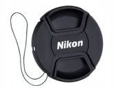 Akcesoria fotograficzne - Dekielek na obiektyw OSŁONA 62mm Nikon ZAŚLEPKA - miniaturka - grafika 1