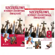 Podręczniki dla szkół podstawowych - Pakiet Szczęśliwi, którzy zdobywają świętość 8. Podręcznik i Zeszyt ucznia na 1 lekcję religii tygodniowo dla klasy 8 szkoły podstawowej - miniaturka - grafika 1
