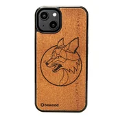 Etui i futerały do telefonów - Drewniane Etui Bewood iPhone 14 LIS MERBAU - miniaturka - grafika 1