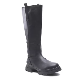 Kozaki damskie - Kozaki Wrangler - Atlanta Boot Extra WL22604A Black 062 - grafika 1