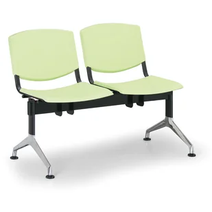 Euroseat Plastikowa ławka Smile, 2 siedzenia 300328 - Inne meble biurowe - miniaturka - grafika 1