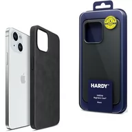 Etui i futerały do telefonów - Etui 3MK Hardy MagFabric Case do Apple iPhone 15 Czarny | Bezpłatny transport - miniaturka - grafika 1