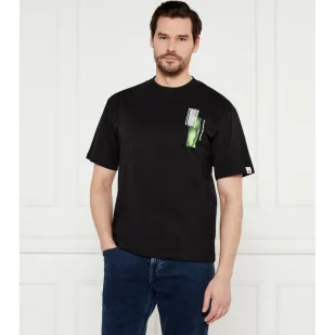 Replay T-shirt Regular Fit - Koszulki męskie - miniaturka - grafika 1