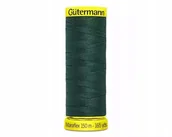 Pasmanteria - Nici elastyczne ciemna zieleń Gutermann Maraflex - miniaturka - grafika 1