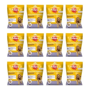 Suplement dla psa PEDIGREE Multivitamins Trawienie 12 x 180 g - Suplementy i witaminy dla psów - miniaturka - grafika 1