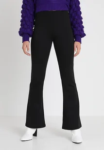 ONLY SPODNIE MATERIAŁOWE CZARNE DAMSKIE L UMW - Spodnie damskie - miniaturka - grafika 1