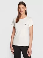 Koszulki i topy damskie - Calvin Klein Jeans Komplet 2 t-shirtów J20J219734 Kolorowy Slim Fit - miniaturka - grafika 1
