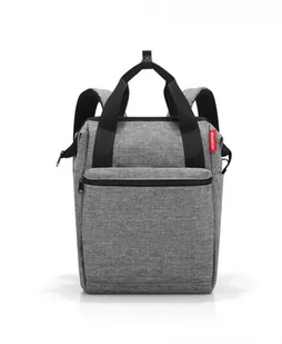 Reisenthel Reisenthel allrounder R plecak, torba 25 x 40 x 17 cm / 12 l / poliester, Twist Silver (szary) - JR7052 JR7052 - Plecaki - miniaturka - grafika 3