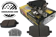 Klocki hamulcowe - Tylne CERAMICZNE klocki hamulcowe do tarcz 320mm Ford Explorer 2020- - miniaturka - grafika 1