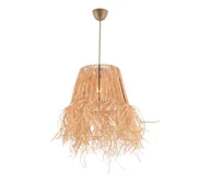 Lampy sufitowe - Żyrandol na lince VALANCE 1xE27/40W/230V brązowy - miniaturka - grafika 1