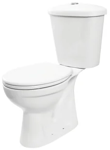 Deante Miska WC kompakt - odpływ pionowy Funkia biały CDFD6LSS - Miski WC - miniaturka - grafika 1
