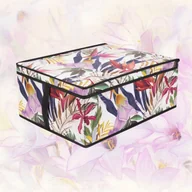 Inne meble do sypialni - Folding box M size 48x36x19cm Floral Beauty 8000303311300 - miniaturka - grafika 1