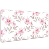 Podkładki na biurko - Podkładka na całe biurko Kwitnące kwiaty 100x50 cm - miniaturka - grafika 1