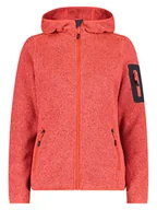 Kurtki damskie - CMP Kurtka polarowa w kolorze czerwonym - miniaturka - grafika 1