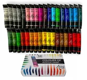 Farby i media malarskie - Farby Akrylowe Creative Wielokolorowy 36 Szt. - miniaturka - grafika 1