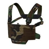Odzież taktyczna i umundurowanie - Direct Action - Kamizelka taktyczna Warwick Mini Chest Rig® - Woodland - CR-WRWM-CD5-WDL - miniaturka - grafika 1