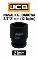 Klucze i nasadki - Nasadka udarowa 3/4" 21mm 12-kątna - miniaturka - grafika 1