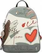 Plecaki - A196 Anekke plecak średni 3 komorowy Alma Ole Memories - miniaturka - grafika 1