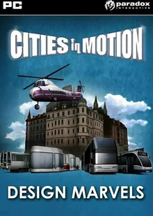Cities in Motion: Design Marvels (PC) klucz Steam - Gry PC Cyfrowe - miniaturka - grafika 1