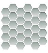 Płytki ceramiczne - Ceramika Color MOZAIKA PLATINUM GLASS HEXAGON 25X25,8 G.1 CC BC - miniaturka - grafika 1