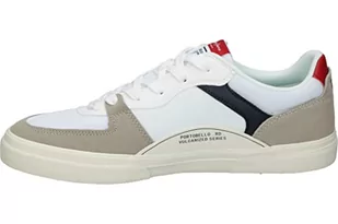 Pepe Jeans Męskie tenisówki Kenton Master Mesh, biały, 42 EU - Trampki męskie - miniaturka - grafika 1