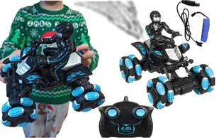 QUAD motor Zdalnie Sterowany DIABLO DYMIĄCY DYMI samochód autko na pilot - Zabawki zdalnie sterowane - miniaturka - grafika 1