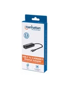 Karty sieciowe - Manhattan USB-C 2.5GBASE-T Ethernet 153300 153300 - miniaturka - grafika 1