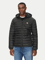 Kurtki męskie - Guess Jeans Kurtka puchowa M5RL99 WHAB2 Czarny Regular Fit - miniaturka - grafika 1