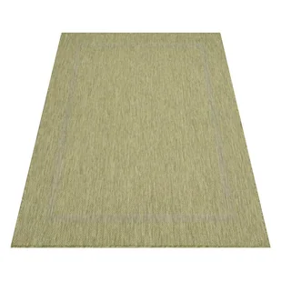 Dywan zewnętrzny Relax ramka zielony 60 cm x 110 cm - Dywany zewnętrzne - miniaturka - grafika 1
