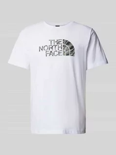 Koszulki męskie - T-shirt z nadrukiem z logo model ‘EASY’ - grafika 1