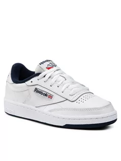 Trampki męskie - Reebok Buty Club C 85 AR0457 Biały - grafika 1