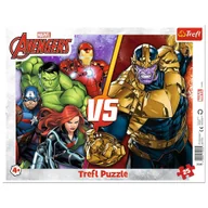 Puzzle - puzzle 25 ramkowe niezwyciężona drużyna avengers 31427 - miniaturka - grafika 1