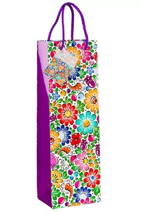 Folkstar Torebka ozdobna butelkowa opolska - Opakowania i torebki na prezenty - miniaturka - grafika 1