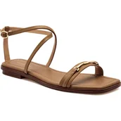 Sandały damskie - Michael Kors Skórzane sandały LENA - miniaturka - grafika 1