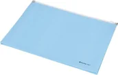 Koperty - Panta Plast Koperta Focus z suwakiem płaska A4 C4604 niebieska - miniaturka - grafika 1